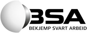 BSA Bekjem svart arbeid logo